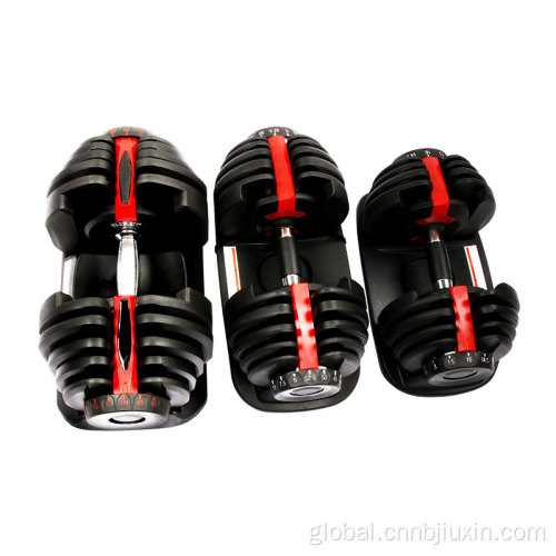 Gym Dumbbell 2021 new product adjustable dumbbells, quickly adjust 12 levels of weight suitable for strength training Supplier